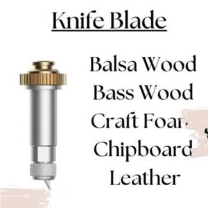 Cricut Silver and Gold Knife Blade
